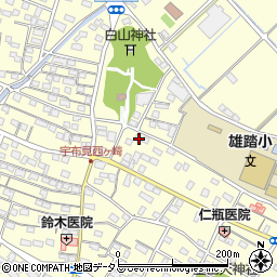 静岡県浜松市中央区雄踏町宇布見7847周辺の地図