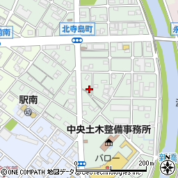 静岡県浜松市中央区北寺島町381周辺の地図