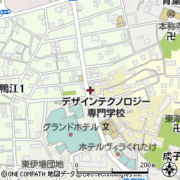 静岡県浜松市中央区成子町169周辺の地図