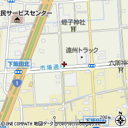 静岡県浜松市中央区飯田町1154周辺の地図