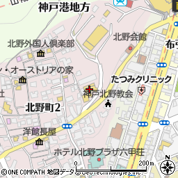 KITANO CLUB周辺の地図