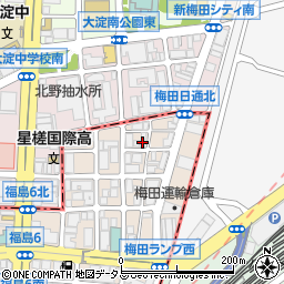 水道レスキュー大阪市福島区福島営業所周辺の地図