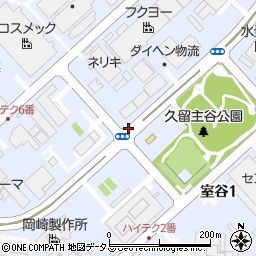 兵庫県神戸市西区室谷周辺の地図