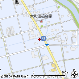 静岡県磐田市大原229周辺の地図