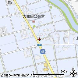 静岡県磐田市大原18周辺の地図