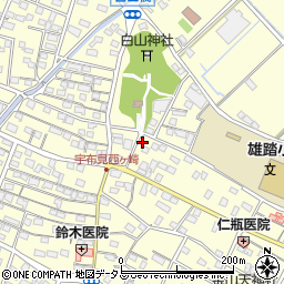 静岡県浜松市中央区雄踏町宇布見7837周辺の地図