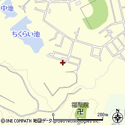 兵庫県神戸市西区櫨谷町長谷84-52周辺の地図