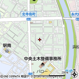 静岡県浜松市中央区北寺島町394周辺の地図