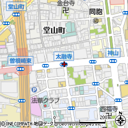 太融寺周辺の地図