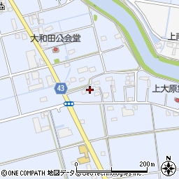 静岡県磐田市大原836周辺の地図