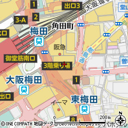 りそな銀行梅田支店 ＡＴＭ周辺の地図