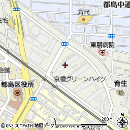 京橋グリーンハイツ管理事務所周辺の地図