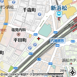 横浜アメリカンクラブ　浜松校・お問合わせ窓口周辺の地図