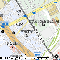 ニシザキ株式会社周辺の地図