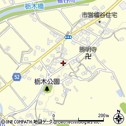 兵庫県神戸市西区櫨谷町栃木110-5周辺の地図