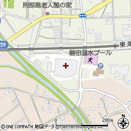 静岡県磐田市刑部島301周辺の地図