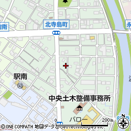 静岡県浜松市中央区北寺島町379周辺の地図