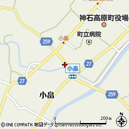 広島県神石郡神石高原町小畠2098周辺の地図