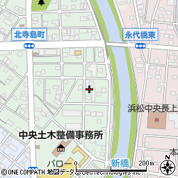 静岡県浜松市中央区北寺島町411周辺の地図