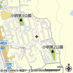 奈良県生駒市小明町2117-4周辺の地図