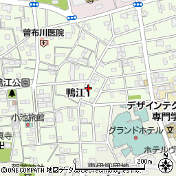 丸文松尾酒店周辺の地図