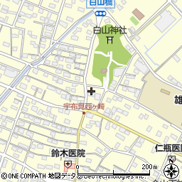 静岡県浜松市中央区雄踏町宇布見7833周辺の地図