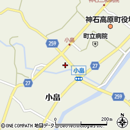 広島県神石郡神石高原町小畠2097周辺の地図