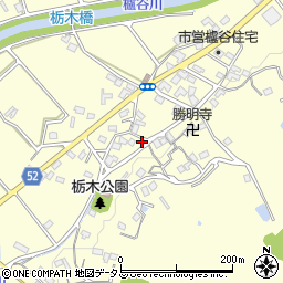 兵庫県神戸市西区櫨谷町栃木110-2周辺の地図