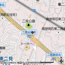 兵庫県明石市二見町東二見380周辺の地図