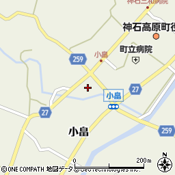 広島県神石郡神石高原町小畠2087周辺の地図