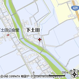 岡山県岡山市北区下土田353周辺の地図