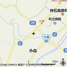 広島県神石郡神石高原町小畠2089周辺の地図