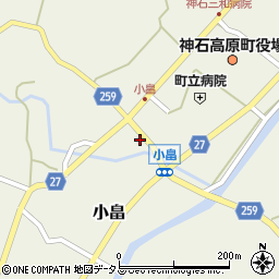 広島県神石郡神石高原町小畠2096周辺の地図