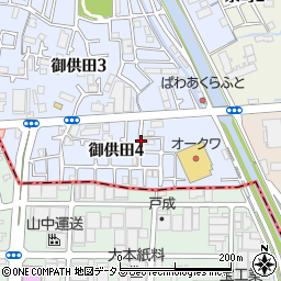 大阪ふくちぁんラーメン 大東店周辺の地図