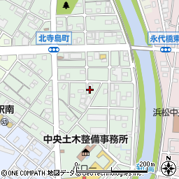 静岡県浜松市中央区北寺島町396周辺の地図
