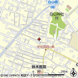 静岡県浜松市中央区雄踏町宇布見7813周辺の地図
