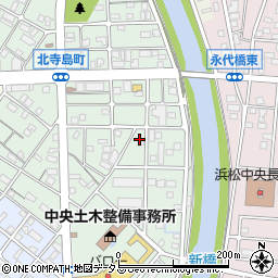 静岡県浜松市中央区北寺島町398周辺の地図