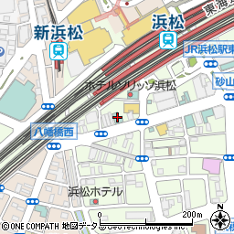 コートホテル浜松周辺の地図