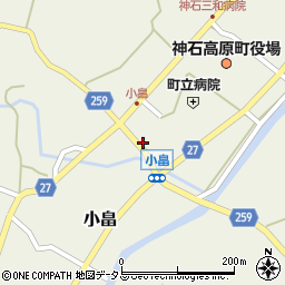 広島県神石郡神石高原町小畠1729周辺の地図