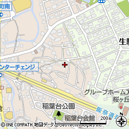 イコマ製菓本舗周辺の地図