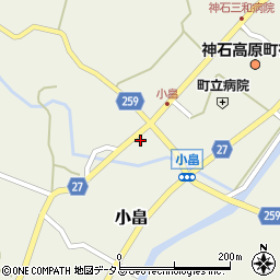 広島県神石郡神石高原町小畠2088周辺の地図