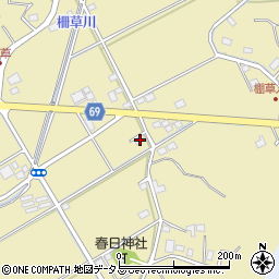 静岡県菊川市棚草490周辺の地図