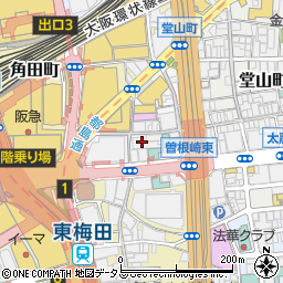 割鮮 吉在門 東通り店周辺の地図