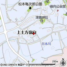 静岡県掛川市上土方嶺向947周辺の地図