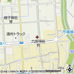 静岡県浜松市中央区飯田町1227周辺の地図