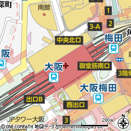 DELI CAFE KITCHEN 大阪 mido周辺の地図