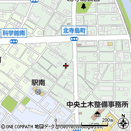静岡県浜松市中央区北寺島町122周辺の地図