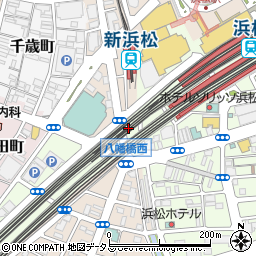 セブンイレブン浜松駅西店周辺の地図