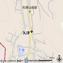 岡山県岡山市東区矢津1696周辺の地図