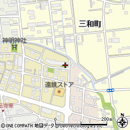 西伝寺広場公園周辺の地図
